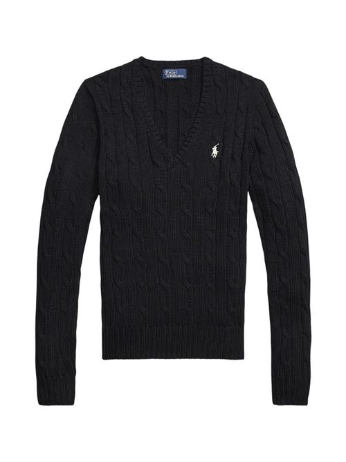 scollo a v donna a  trecce nero